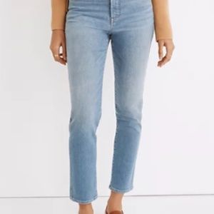 Madewell stovepipe jeans